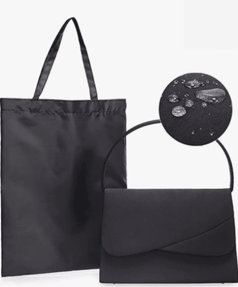 NAACCIフォーマルバッグ＋サブバッグ2点セット｜撥水加工付き喪服バッグセット