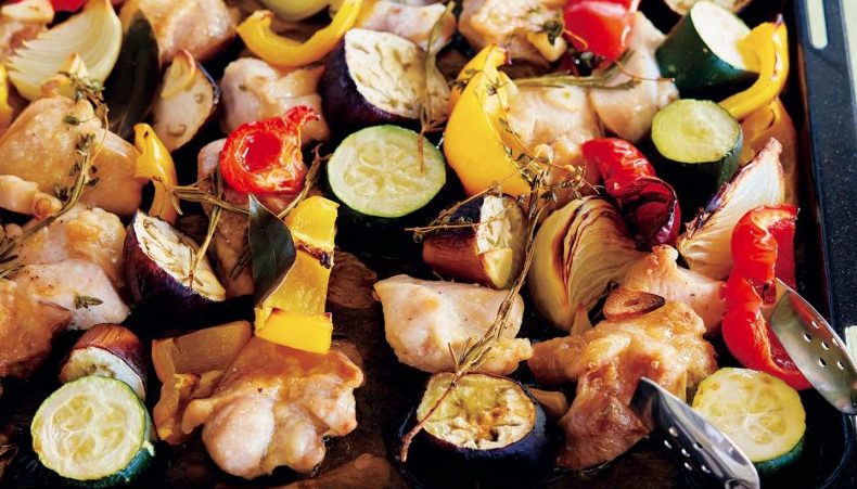 チキンのオーブン焼き