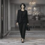 喪服パンツスーツはマナー違反？ きちんと見える大人の女性の装いとおすすめ１０選