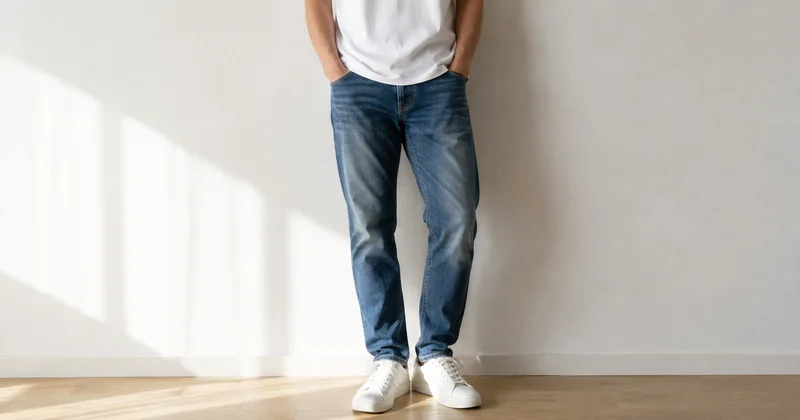 七五三には避けたいデニムパンツとTシャツ、スニーカーのカジュアルすぎる服装